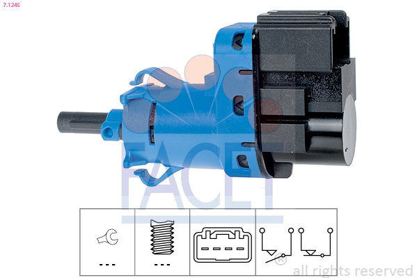 FACET Féklámpa kapcsoló 7.1245_FACET