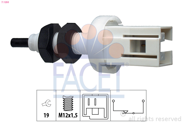 FACET Féklámpa kapcsoló 7.1250_FACET