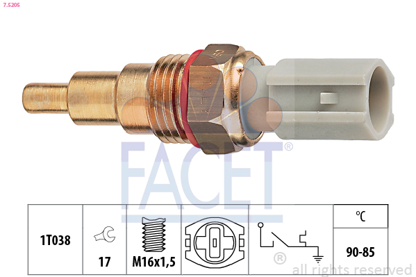 FACET Ventilátor kapcsoló 7.5205_FACET