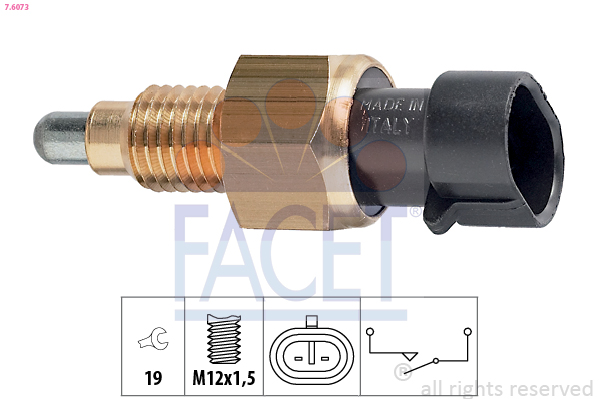 FACET Tolatólampa kapcsoló 7.6073_FACET