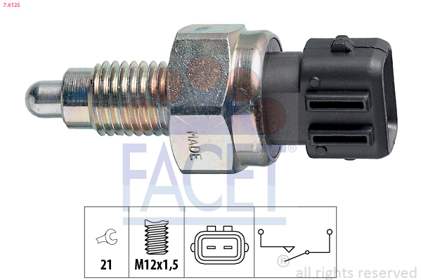 FACET Tolatólampa kapcsoló 7.6125_FACET