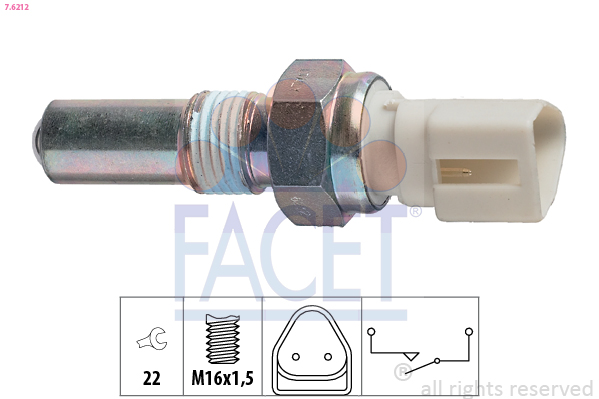 FACET Tolatólampa kapcsoló 7.6212_FACET