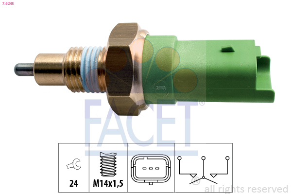 FACET Tolatólampa kapcsoló 7.6245_FACET