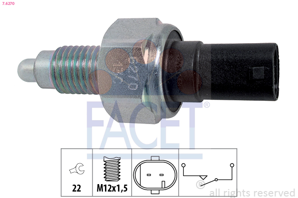 FACET Tolatólampa kapcsoló 7.6270_FACET