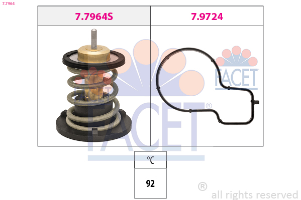 FACET Termosztát 7.7964_FACET