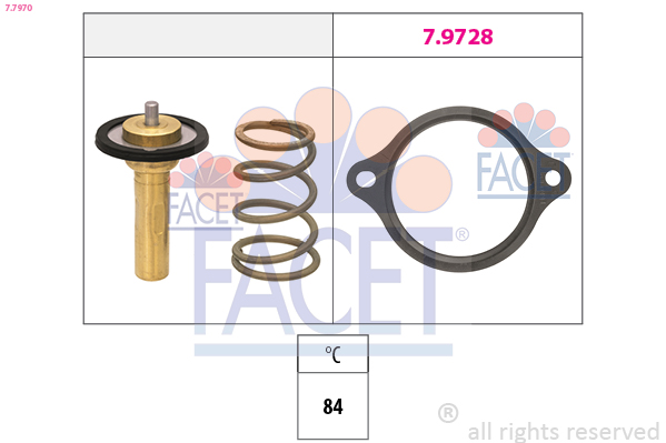 FACET Termosztát 7.7970_FACET