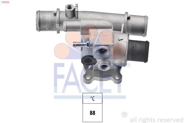 FACET Termosztát 7.8116_FACET