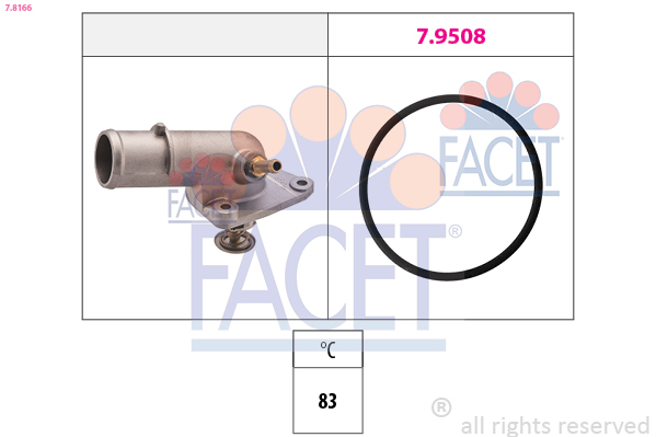 FACET Termosztát 7.8166_FACET