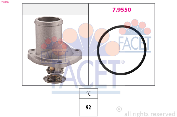 FACET Termosztát 7.8188_FACET