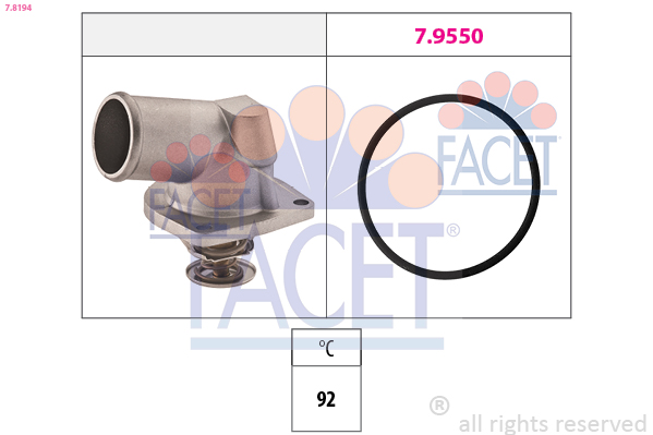 FACET Termosztát 7.8194_FACET