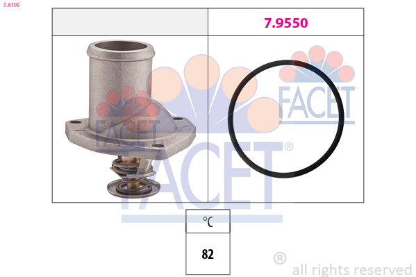 FACET Termosztát 7.8195_FACET