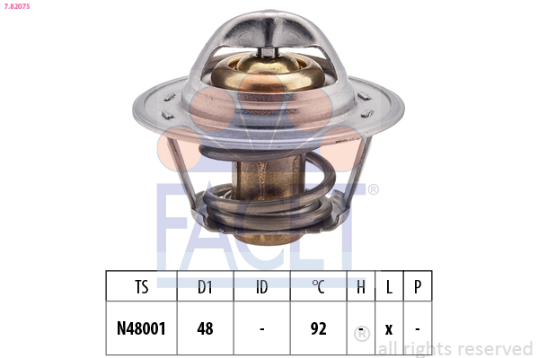 FACET Termosztát 7.8207S_FACET