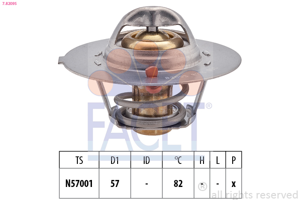 FACET Termosztát 7.8209S_FACET