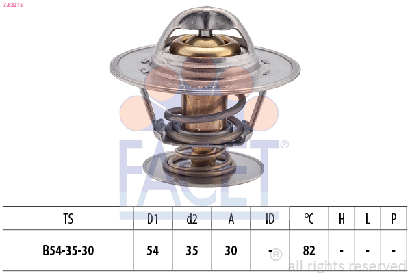 FACET Termosztát 7.8221S_FACET