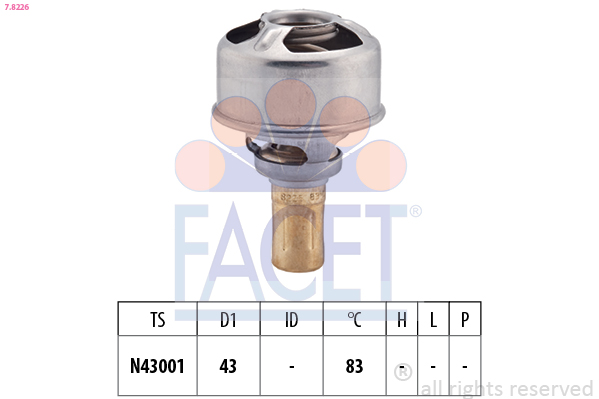 FACET Termosztát 7.8226_FACET