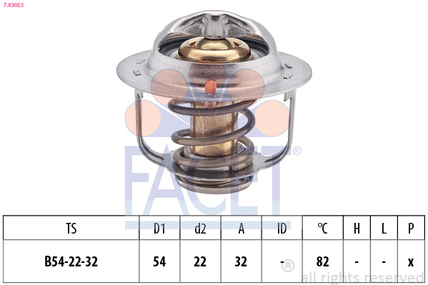 FACET Termosztát 7.8305S_FACET