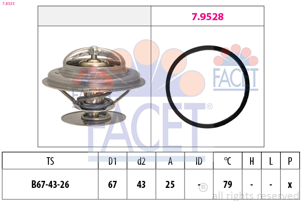 FACET Termosztát 7.8333_FACET