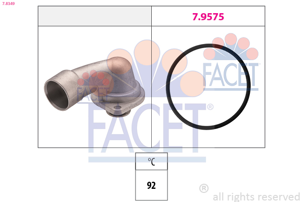 FACET Termosztát 7.8349_FACET