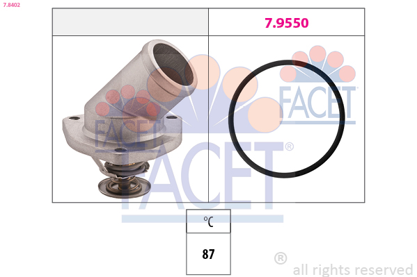 FACET Termosztát 7.8402_FACET