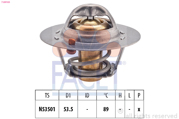 FACET Termosztát 7.8416S_FACET