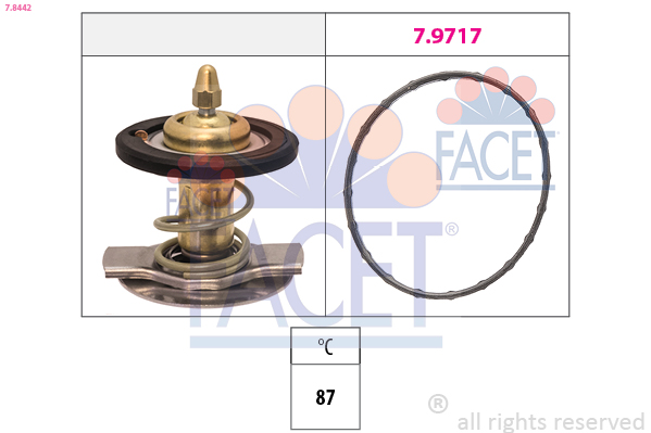 FACET Termosztát 7.8442_FACET