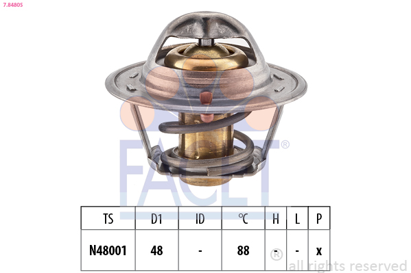 FACET Termosztát 7.8480S_FACET