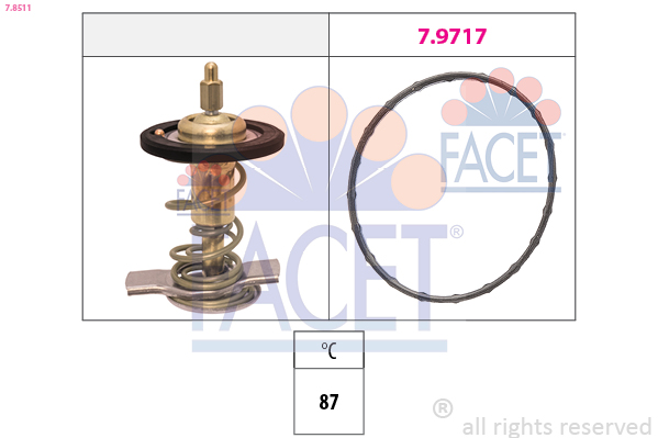 FACET Termosztát 7.8511_FACET