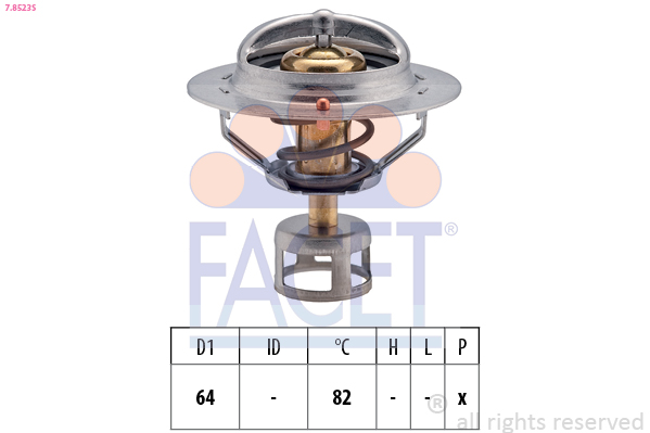 FACET Termosztát 7.8523S_FACET