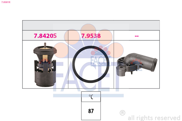 FACET Termosztát 7.8561K_FACET