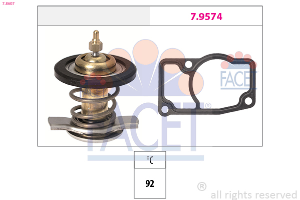 FACET Termosztát 7.8607_FACET