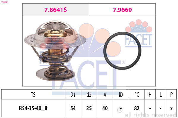 FACET Termosztát 7.8641_FACET