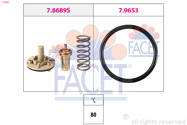 FACET Termosztát 7.8689_FACET