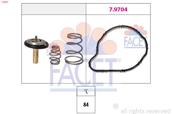 FACET Termosztát 7.8841_FACET