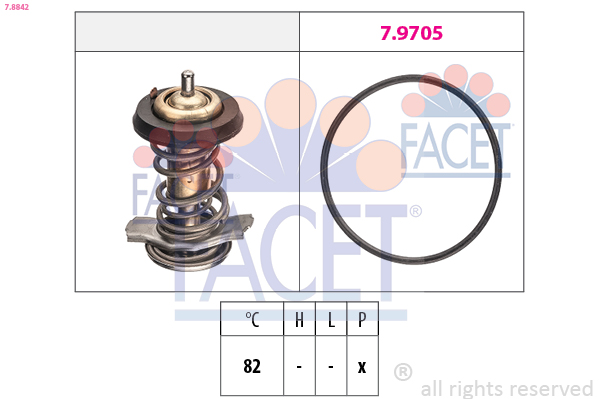 FACET Termosztát 7.8842_FACET