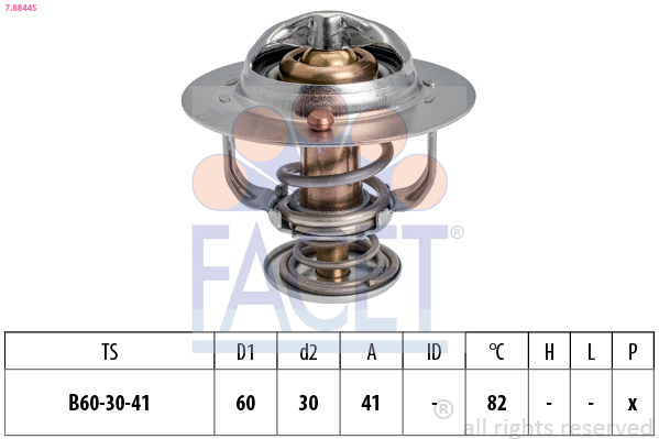 FACET Termosztát 7.8844S_FACET