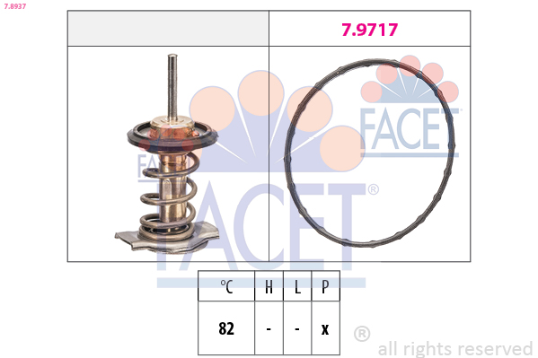 FACET Termosztát 7.8937_FACET