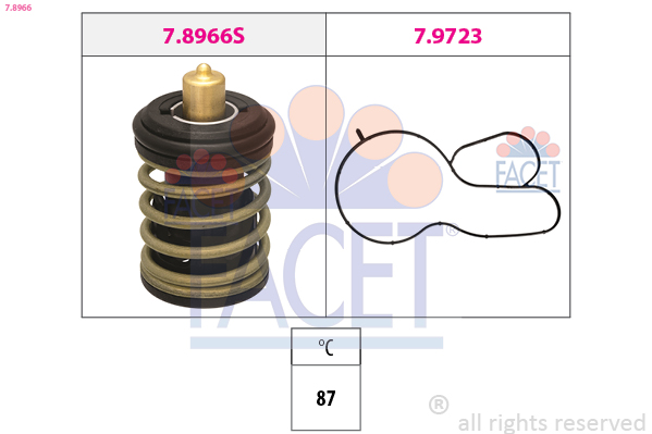 FACET Termosztát 7.8966_FACET