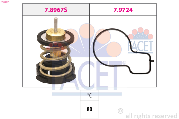 FACET Termosztát 7.8967_FACET