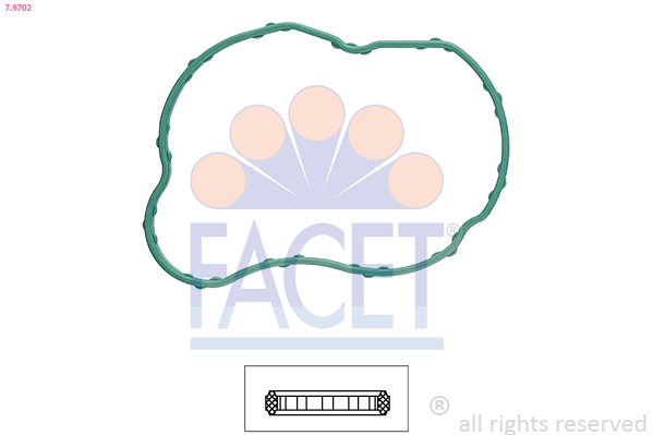 FACET Termosztát tömítés 7.9702_FACET