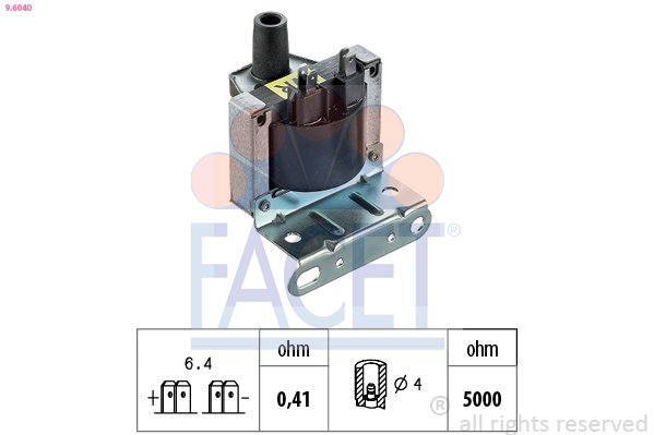 FACET Gyújtótrafó 9.6040_FACET