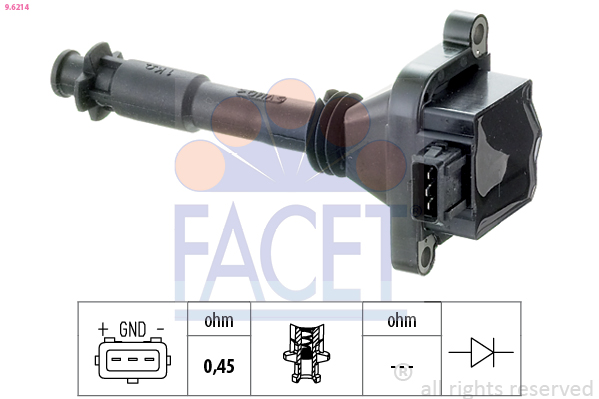 FACET Gyújtótrafó 9.6214_FACET