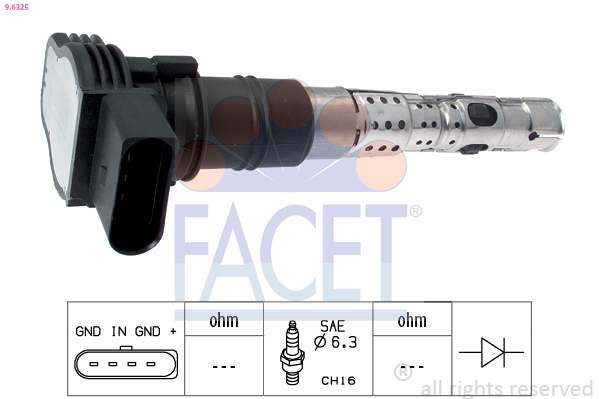 FACET Gyújtótrafó 9.6325_FACET