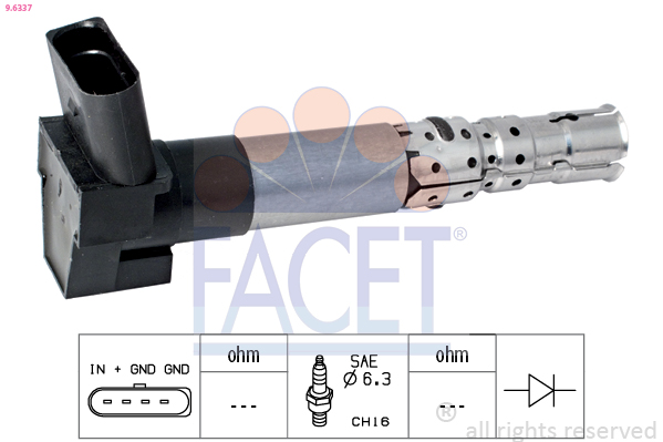 FACET Gyújtótrafó 9.6337_FACET