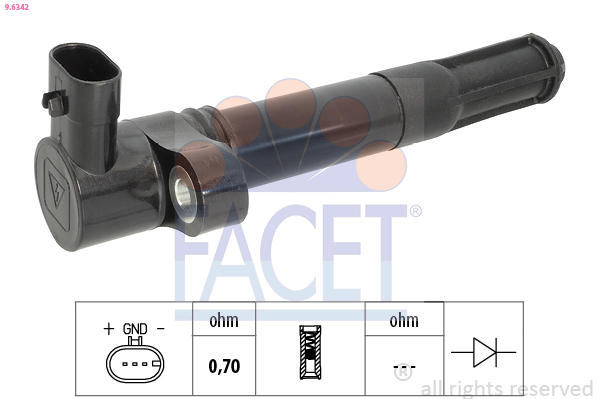 FACET Gyújtótrafó 9.6342_FACET