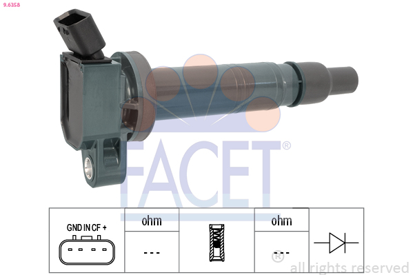 FACET Gyújtótrafó 9.6358_FACET