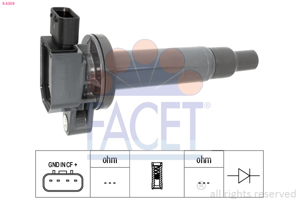 FACET Gyújtótrafó 9.6359_FACET