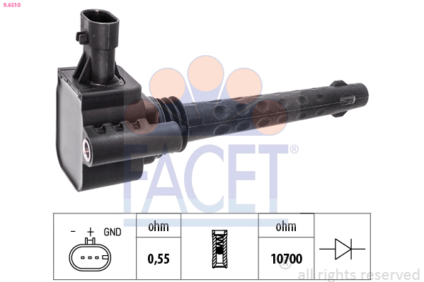 FACET Gyújtótrafó 9.6510_FACET