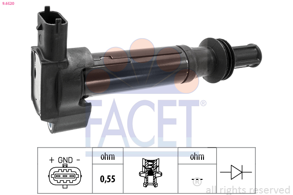 FACET Gyújtótrafó 9.6520_FACET