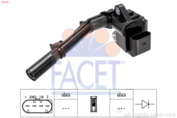 FACET Gyújtótrafó 9.6526_FACET