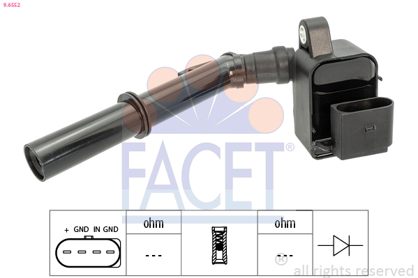 FACET Gyújtótrafó 9.6552_FACET